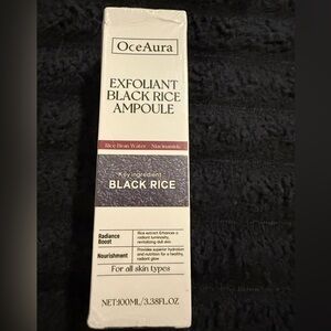 OceAura Exfoliant Black Rice Ampoule - *NEW